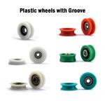 6200zz 6201zz Bearing Nylon Door Rollers OEM For Sliding Glass Door