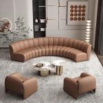 Star Hotel Lobby Furniture Reception Negotiation Sofa Chair Table Custom Size