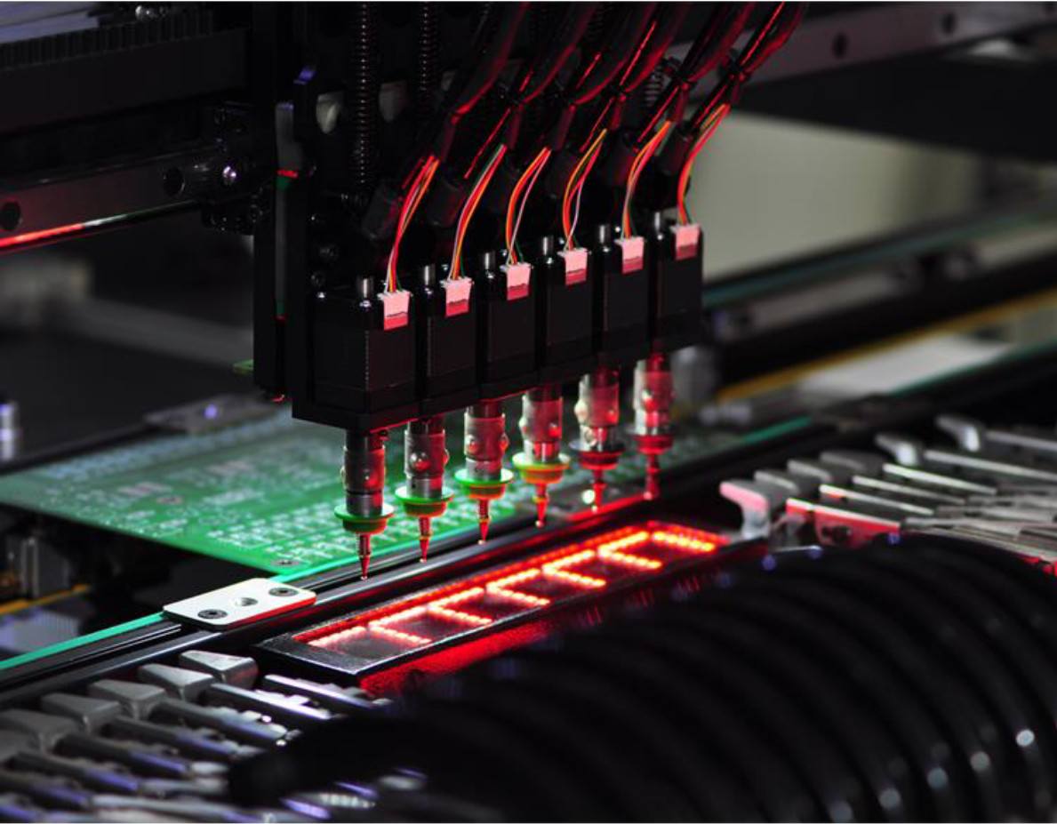 Multifunctional PCB Pick And Place Machine 8 Heads Type For SMT Production Line