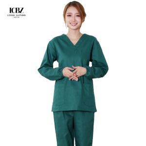 Wholesale 7 Days Sample Order Support Doctor Uniform Medical Scrubs for Women in White Dress from china suppliers