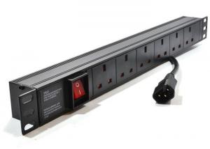 Wholesale Universal Sockets Basic PDU Power Distribution Unit Rack Mount Power Strip from china suppliers