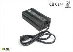 Silver Black 36 Volts 5 Amps Smart Battery Charger 240W For 36V Li / SLA