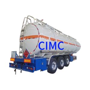 Wholesale Truck Trailer Solution CIMC Three-Axis Oil Tanker Truck for Safe Transport 30000 kg from china suppliers