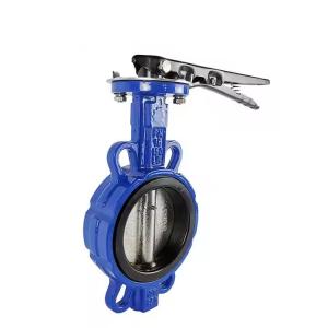 Wholesale DN250 ANSI 150LB Standard Clamp Type Butterfly Valve Cast Steel Handle from china suppliers
