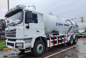 Wholesale SHACMAN F3000 Special Trucks Vacuum Sewage Suction Truck 6x6 380HP Euro V White from china suppliers