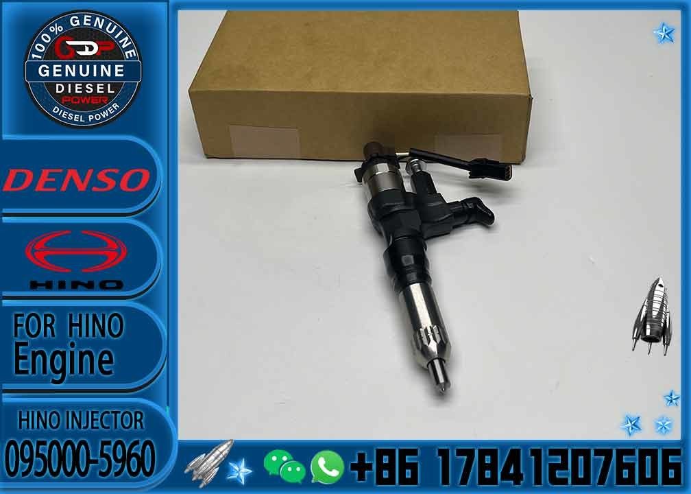 Good Price high quality common rail diesel injector 095000-5960 095000-5963 23670-E0300 23670-E0301 fuel injector for sa