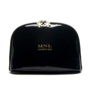Wholesale SGS Custom Cosmetic Bags For Ladies , Black Soft PU Leather Makeup Organizer Bag from china suppliers