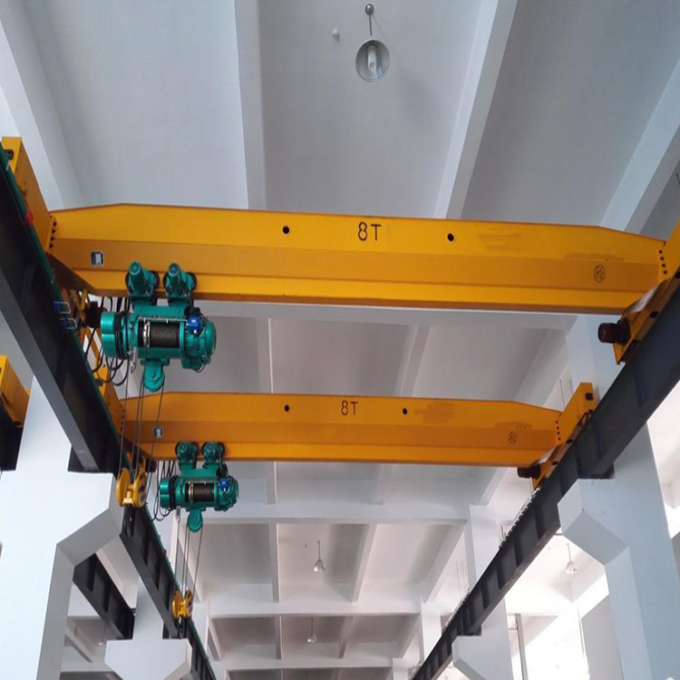 Metallurgical Single Girder Overhead Travelling Crane Wireless Remote Control 380V