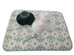 Fast Drying Stripe Cloth Kitchen Utensil Microfiber Dish Mat Quick Dry