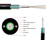 GYXTW 12 Core Aerial Fiber Optic Cable Compact Structure