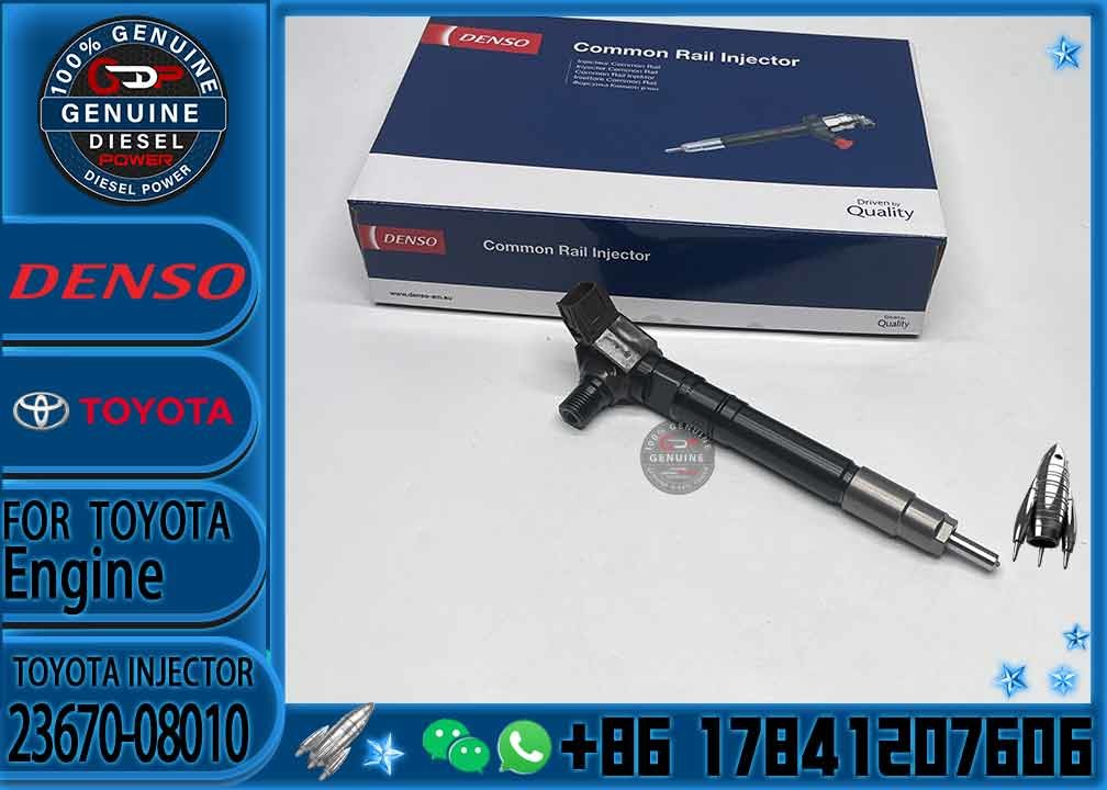 High Quality Rail Diesel Fuel Injector 095000-0940 095000-0941 23670-39035 For Toyota 2KD-FTV