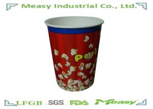 China Disposable Popcorn Containers For Cinema / Watching Home Movies on sale
