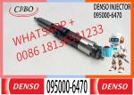 Excavator diesel engine spare part fuel injector assembly 095000-6470 RE529151