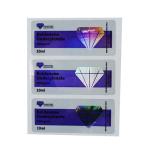 Holographic vial Bottle Labels , Different Product Names Colors 10ml Vial Label