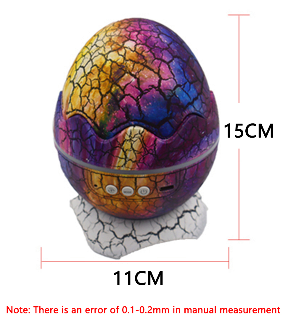 Star Projector Dinosaur Egg Galaxy Projector for Bedroom Remote Control White Noise Speaker 14 Colors LED Night Light Fo