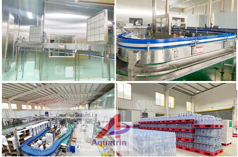550ml Pet Plastic Bottle Drinking Beverage Pure Mineral Water Bottling Filling Machine