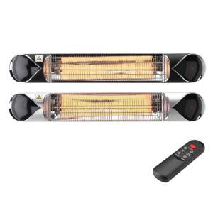 Wholesale 1500/2000/2500W Carbon Fibre IP55 Electric Patio Outdoor waterproof Heater with Remote control from china suppliers