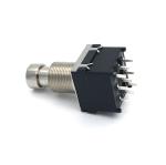Latching Guitar Pedal Foot Switch DPDT 4 Pin Toggle For Guitar Effect Pedal