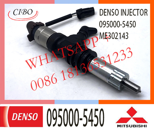 Neutral New Common Rail Injector 095000-5450 ME302143 Injector for MITSUBISHI 6M60 Fuso ME302143