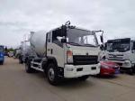 Professional 3CBM Concrete Mixer Truck 4*2 Feed Concrete Mixer Trucks For