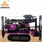 Crawler Water Well Drilling Rig Hydraulic Borehole 300m Depth Water Drilling