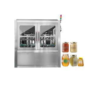 Wholesale Automatic Food Grade 50g 100g Fruit Jam Jar Filling Machine With Heating Packaging from china suppliers