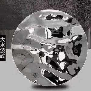 Wholesale Stainless Steel Water Wave Sheet Water Ripple Pattern SS Sheet Gold Black Bright Mirror Surface from china suppliers