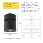 Kitchen LED Ceiling Spotlights , Nordic LED Ceiling Downlights Aisle Surface