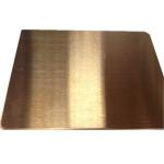 AISI 304 316 stainless steel sheet hairline brass color decorative sheet 4x8