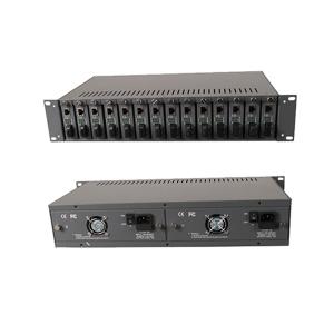 Wholesale Low Power Loss 14 Slots Fiber Media Converter For 10/100/1000 Mbps Ethernet from china suppliers