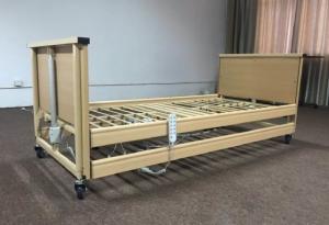Wholesale Medical Furniture 5 Function ICU 820MM Electric Hospital Bed Wooden from china suppliers