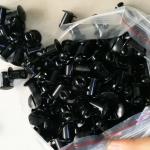 Universal Black Aluminum 5/16" * 0.500" Quick Quarter Turn Dzus Fasteners with