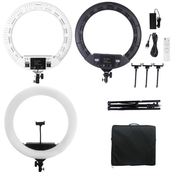 Yidoblo 55cm 22 Inch Ring Light Photographic Phone Holders Vlog Led Light Selfie