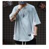 Buy cheap Cotton Plain Loose Drop Shoulder Oversized Tee XS To XXL Hip Hop T Shirt For Men from wholesalers