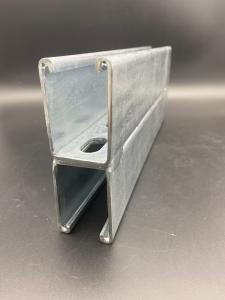 Wholesale 41x124 Carbon Steel Slotted Back to Back Unistrut Channel from china suppliers
