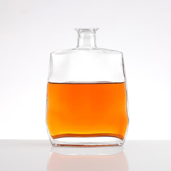 180ml 700ml 750ml Gin Rum Whiskey Tequila Spirits Liquor Vodka Glass Bottle with