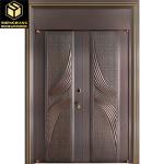 Living Hall Bedroom Stainless Steel Swing Door Bathroom Fashion Metal Swinging