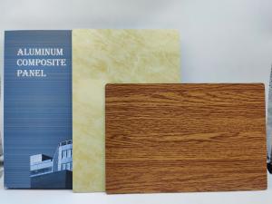Wholesale 3.0mm Thickness Interior ACP Sheet Brushed Finish HDPE Coated For Ceiling Panels from china suppliers