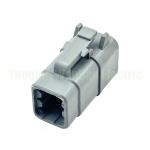 6 Pin DTM06-6S ATM06-6S Automotive Connector Housing DTM Series Plug Gray Plug