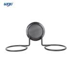 Suction Cup Toothbrush Toothpaste Holder , Stainless Steel Suction Cup Holder
