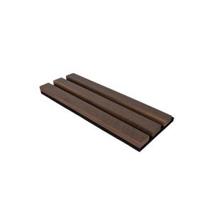 Wholesale 2400mm Acoustic Slat Wall Panel , Walnut Acoustic Panels For Office Studio from china suppliers