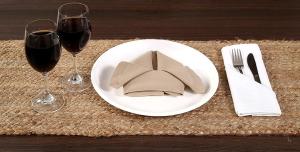 Wholesale Rectangle Ramie 2.5mm Natural Woven Table Fabric Placemats from china suppliers