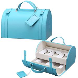 Wholesale Magnetic Jewelry Eco Friendly Gift Box Packaging Pu Leather Dustproof from china suppliers