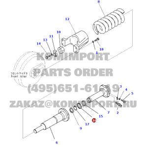 Wholesale part No.:195-30-18271, packing use for komatsu excavator PC600-8,pc600-6 bulldozer D355 from china suppliers