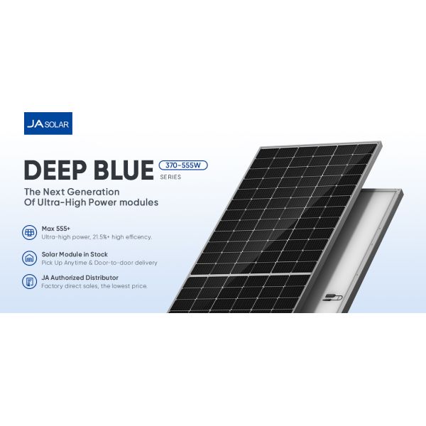 Tier 1 JA Roof Mono Solar Panels Manufacturers in China 420W 500W 550W 600W 700W Photovoltaic Panel Complete Kit for Home