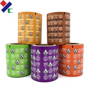 Wholesale Candy Chocolate Bar Packaging Printed Bopp Plastic Film Roll 30micron from china suppliers