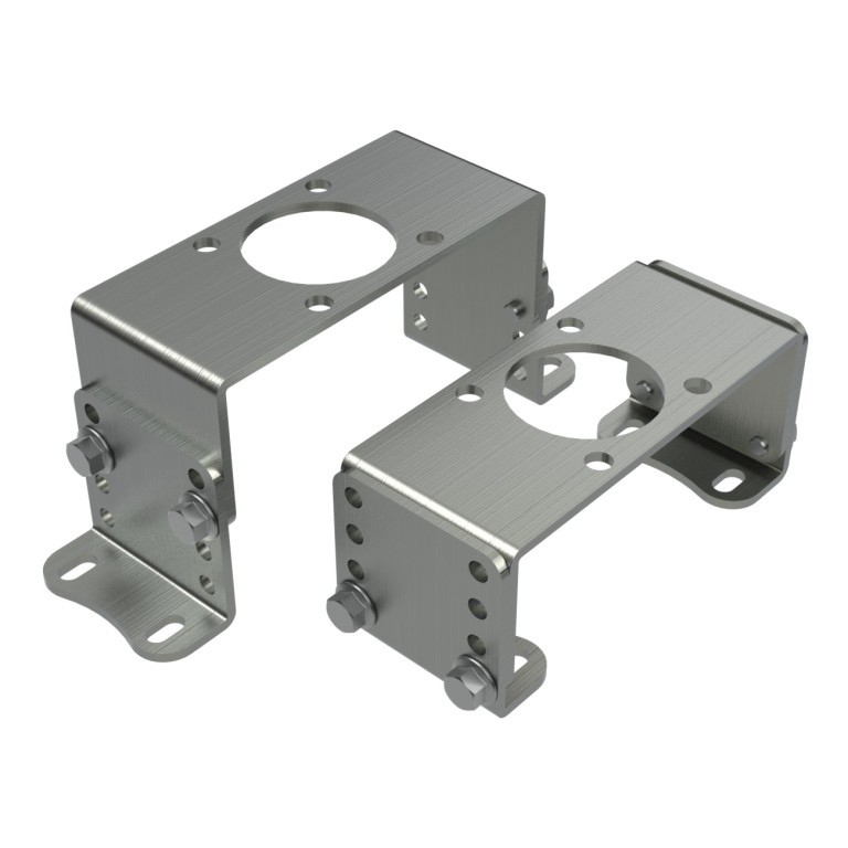 Size SS304 Interface Bracket For Mount Actuators ISO5211 for PISTER Ball valve F05/F07 bracket for limit switch