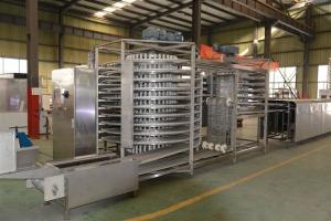 Wholesale China Professional Flexible Spiral Conveyor Tower for Chicken Wings from china suppliers