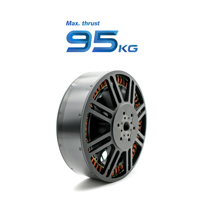95KG Thrust System With 19460 Motor And 24S 300A ESC And 54 Inch Propeller