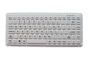 Wholesale IP67 Washable Medical Silicone Industrial Keyboard With Membrane Key Switch from china suppliers
